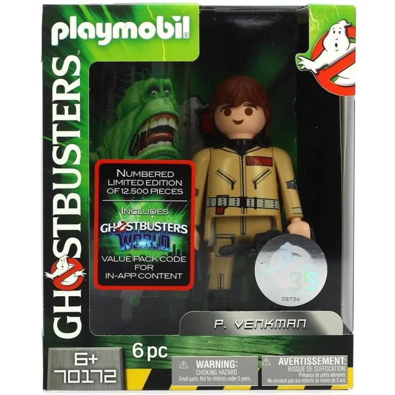 PLAYMOBIL Ghostbusters Figura Venkman- Playmobil|Playmobil