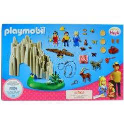 PLAYMOBIL Playmobil|Heidi Lago con Heidi, Pedro y Clara