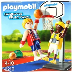 PLAYMOBIL Playmobil|Huevo Azul Jugadores de Baloncesto
