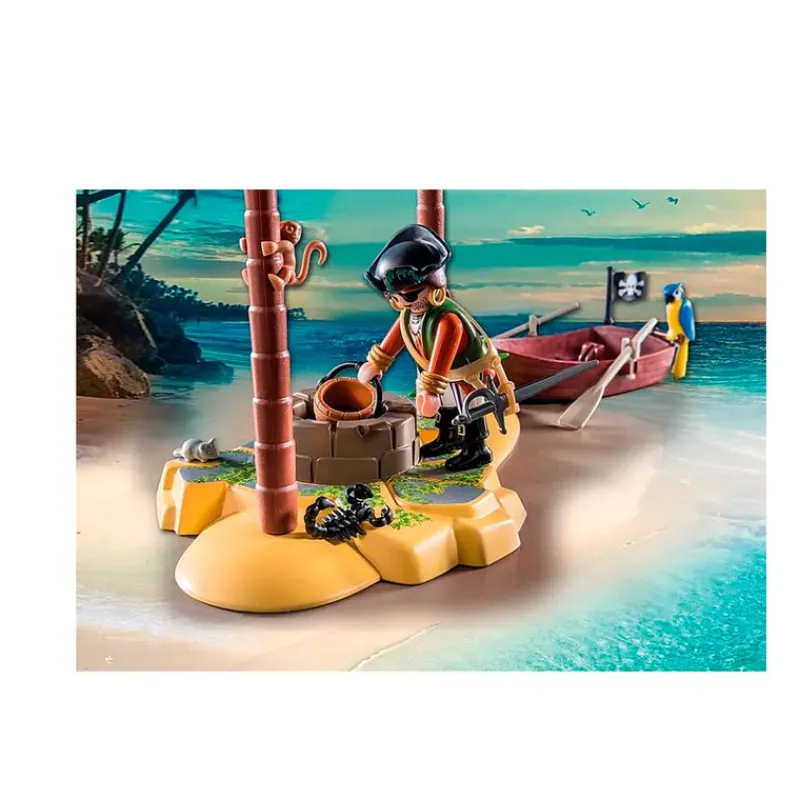 PLAYMOBIL Isla del Tersoro Esqueleto y Cañón- Playmobil