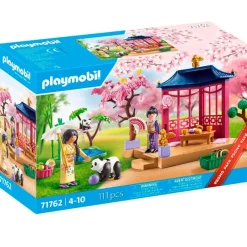 PLAYMOBIL Jardín Asiático con Panda- Playmobil