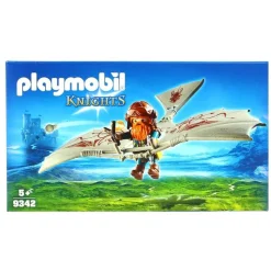 PLAYMOBIL Playmobil|Knights Gnomo con Máquina Voladora