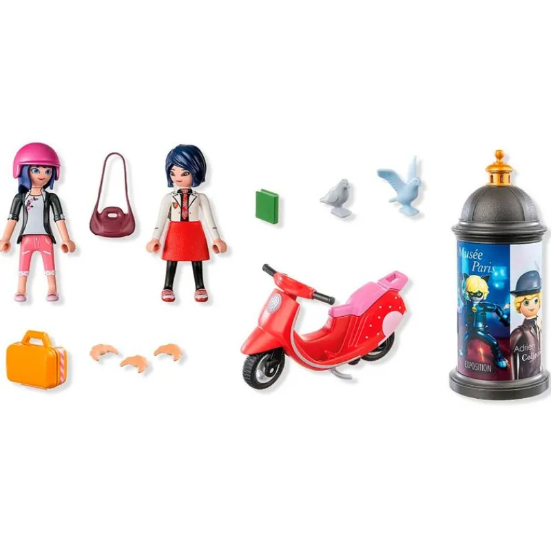 PLAYMOBIL Ladybug Miraculous: Paseo en Scooter- Playmobil