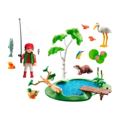 PLAYMOBIL Lago con Animales- Playmobil