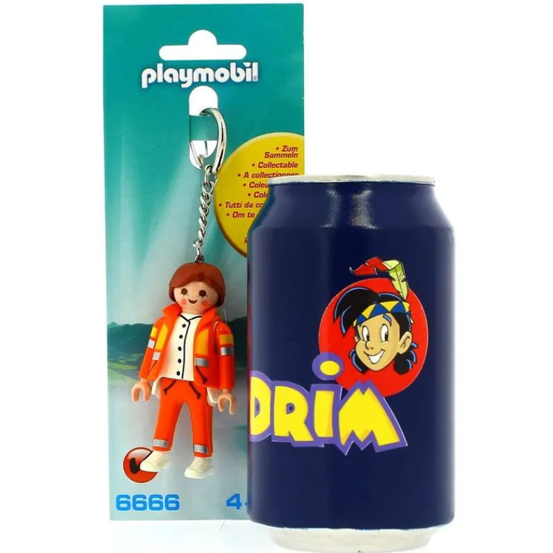 PLAYMOBIL Llavero Servicio de Emergencia- Playmobil