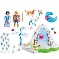 PLAYMOBIL Magic Portal de Cristal Mundo Invierno- Playmobil