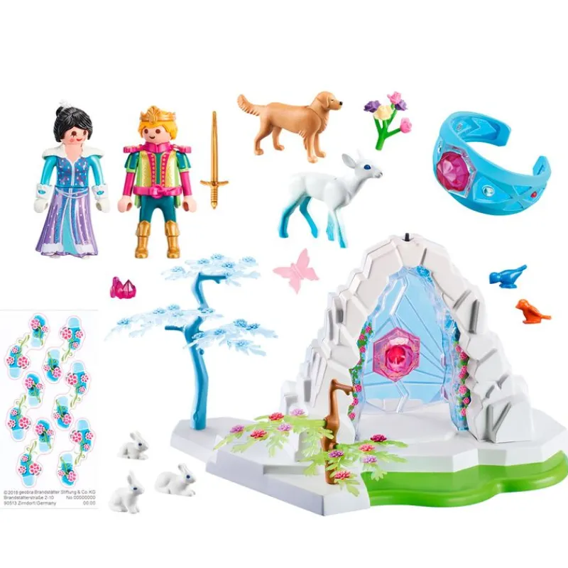 PLAYMOBIL Magic Portal de Cristal Mundo Invierno- Playmobil