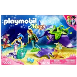 PLAYMOBIL Playmobil|Magic Recolectores de Perlas con Manta