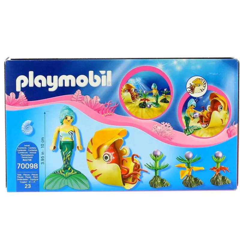 PLAYMOBIL Magic Sirena con Caracol de Mar- Playmobil