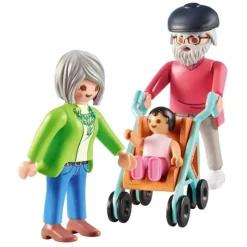 PLAYMOBIL Playmobil|My Life Abuelos y Bebé