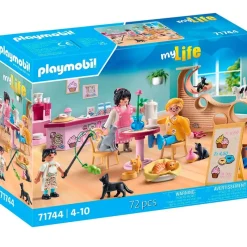 PLAYMOBIL My Life Café de Gatos- Playmobil