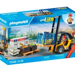 PLAYMOBIL Playmobil|My Life Carretilla Elevadora