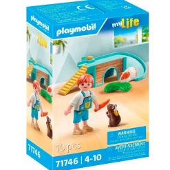 PLAYMOBIL My Life Casa para Cobayas- Playmobil