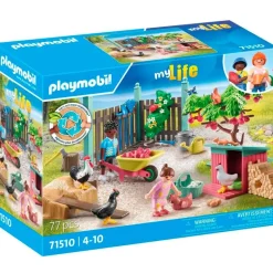 PLAYMOBIL Playmobil|My Life Corral de Pollos