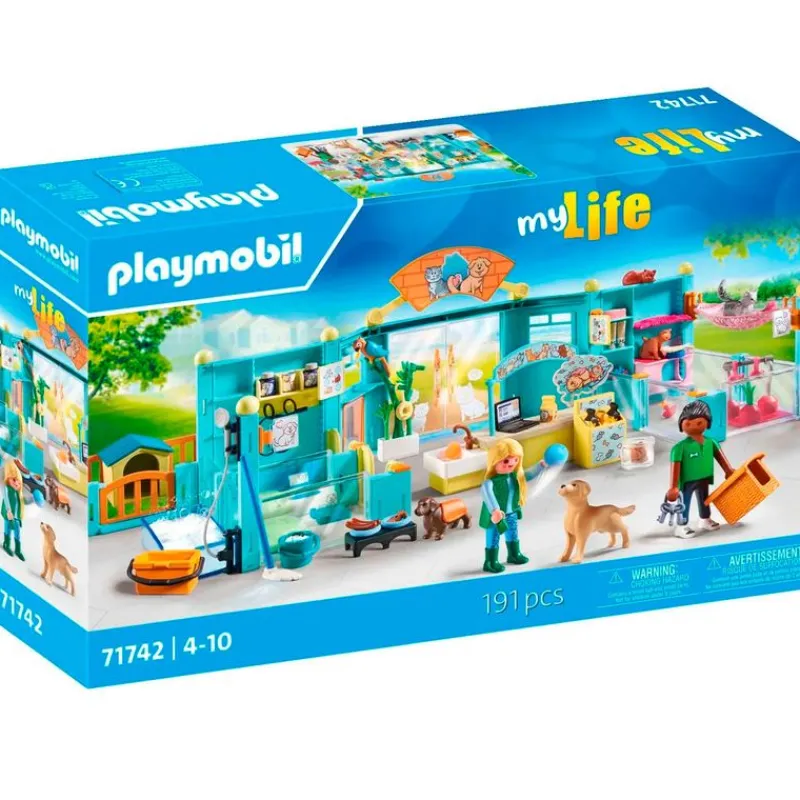 PLAYMOBIL Playmobil|My Life Hotel para Animales