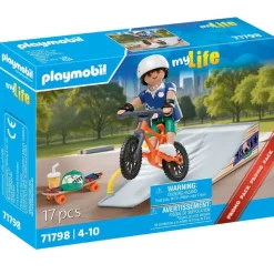 PLAYMOBIL Playmobil|My Life Skateboard con Rampa