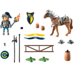PLAYMOBIL Novelmore Caballero Medieval- Playmobil