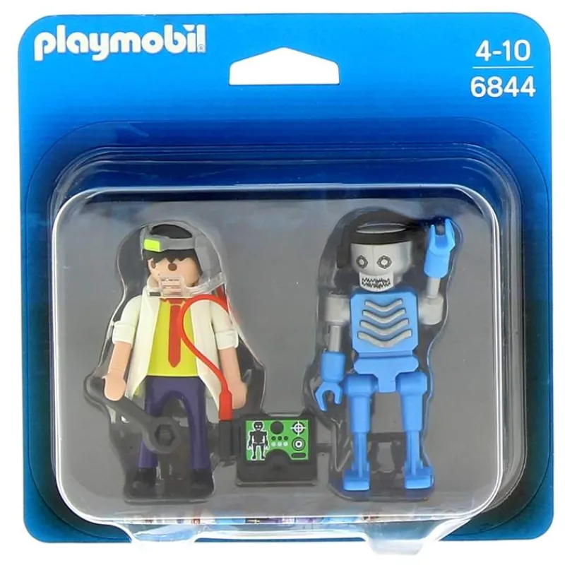 PLAYMOBIL Playmobil|Pack Científico y Robot