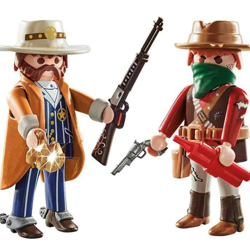 PLAYMOBIL Pack Duo Bandido y Sheriff- Playmobil