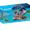 PLAYMOBIL Playmobil|Pirates Bote Pirata con Tesoro