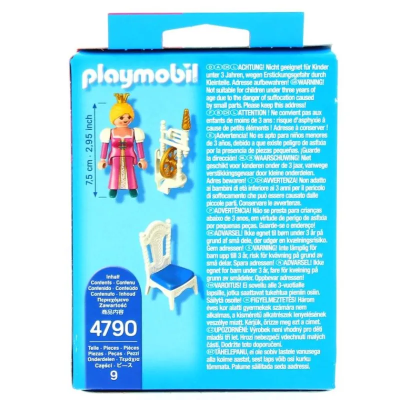 PLAYMOBIL Playmobil|Princesa con Rueca de Hilar