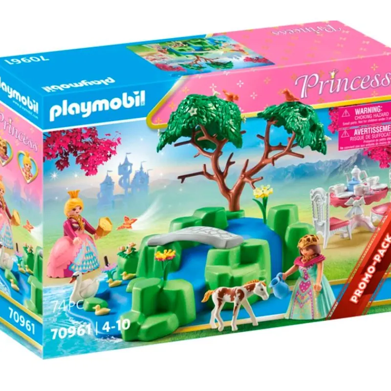 PLAYMOBIL Playmobil|Princess Pícnic de Princesas con Potro