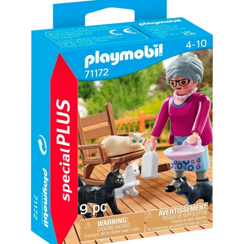 PLAYMOBIL Playmobil|Special Plus Abuela con Gatitos