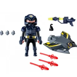 PLAYMOBIL Special Plus Espía con Jet- Playmobil