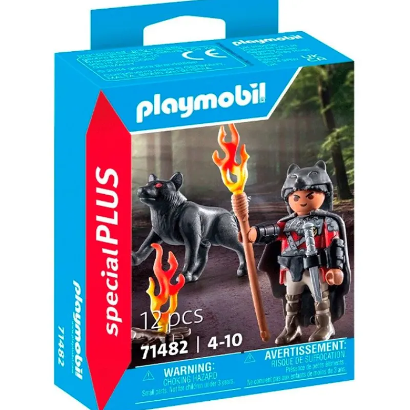 PLAYMOBIL Playmobil|Special Plus Guerrero con Lobo
