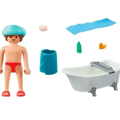 PLAYMOBIL Special Plus Hombre en la Bañera- Playmobil