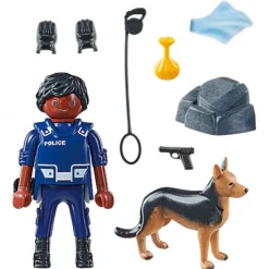 PLAYMOBIL Playmobil|Special Plus Policía con Perro