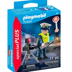 PLAYMOBIL Special Plus Policía con Radar- Playmobil
