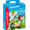 PLAYMOBIL Special Plus Veterinaria con Ternero- Playmobil