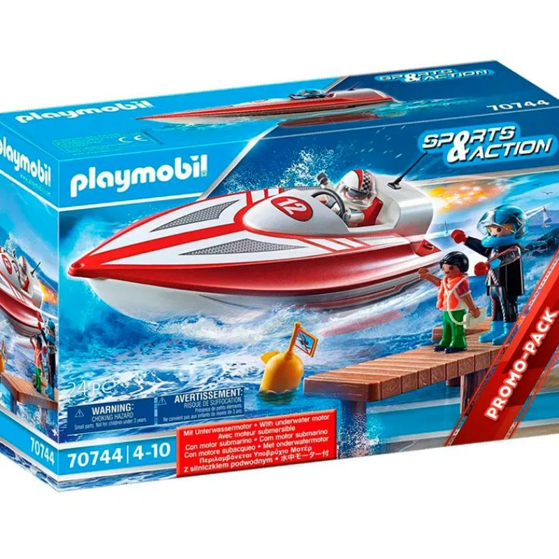 PLAYMOBIL Speedboat Racer- Playmobil