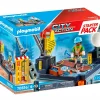 PLAYMOBIL Playmobil|Starter Pack Construcción con Grúa