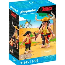 PLAYMOBIL Ásterix Sopalajo de Arriérez y Torrezno- Playmobil