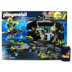 PLAYMOBIL Playmobil|Top Agents Centro de Mando del Dr. Drone