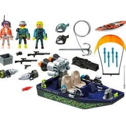 PLAYMOBIL Top Agents TEAM S.H.A.R.K. Nave Arpón- Playmobil