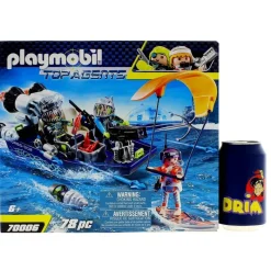 PLAYMOBIL Top Agents TEAM S.H.A.R.K. Nave Arpón- Playmobil