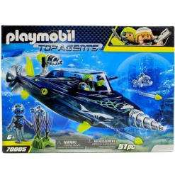 PLAYMOBIL Top Agents TEAM S.H.A.R.K. Perforadora- Playmobil