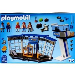PLAYMOBIL Torre de Control y Aeropuerto- Playmobil