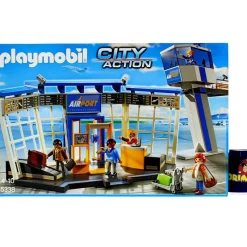 PLAYMOBIL Torre de Control y Aeropuerto- Playmobil