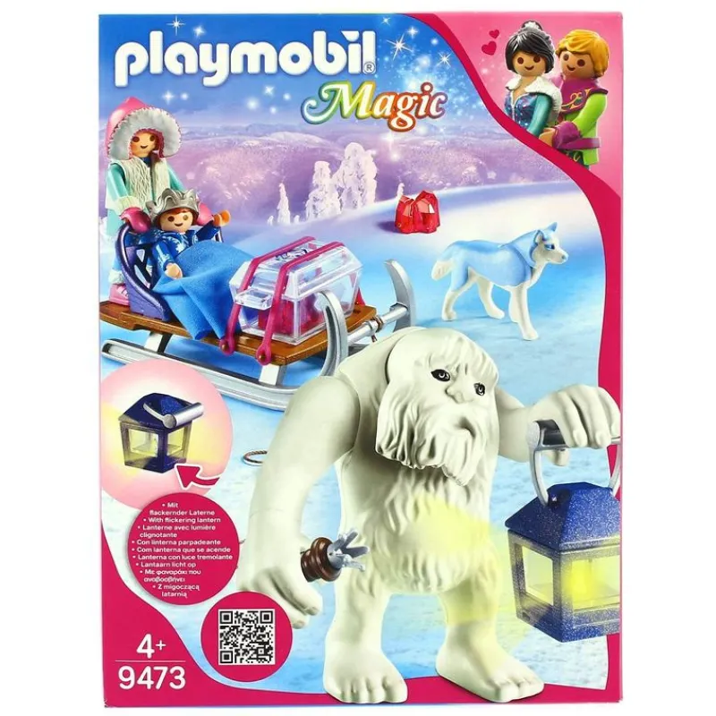 PLAYMOBIL Playmobil|Trol de Nieve con Trineo