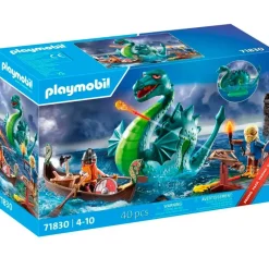 PLAYMOBIL Playmobil|Vikingos con Monstruo Marino