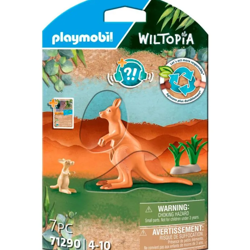 PLAYMOBIL Playmobil|Wiltopia Canguro con Cría