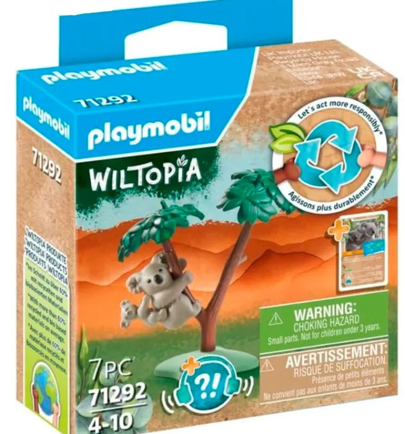 PLAYMOBIL Playmobil|Wiltopia Koala con Cría