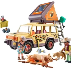 PLAYMOBIL Playmobil|Wiltopia Vehículo Todoterreno con Leones