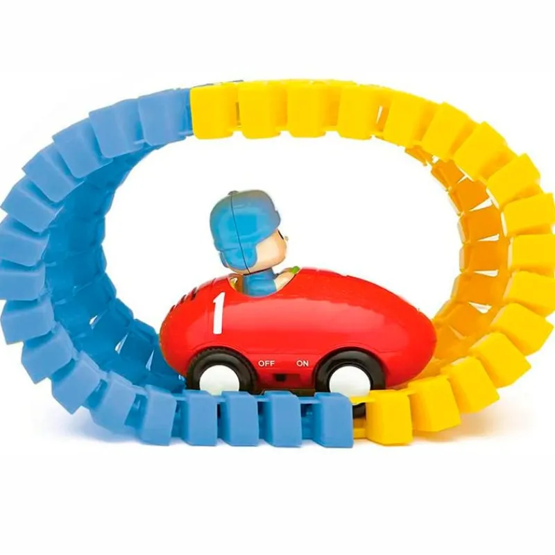 BANDAI Pocoyó Súper Circuito de Carreras- Vehículos, Trenes Y Parkings