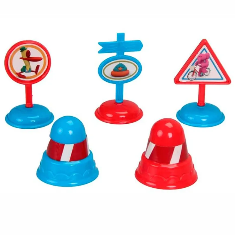 BANDAI Pocoyó Súper Circuito de Carreras- Vehículos, Trenes Y Parkings