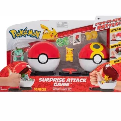 BIZAK Figuras Videojuegos|Figuras Y Figuras De Acción|Pokémon Ataque Sorpresa Surtido